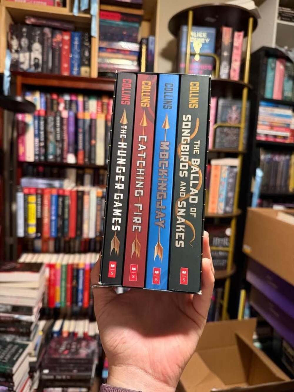 Hunger Games Collins 4-book box set